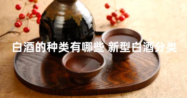 白酒的种类有哪些 新型白酒分类